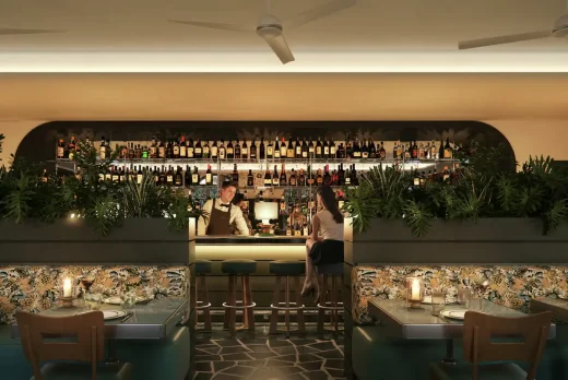 The Warbler Hotel New Orleans, Louisiana bar interior
