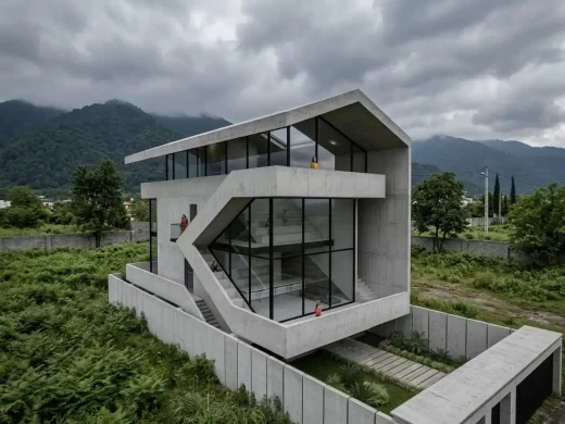 Twisted House Northern Iran building