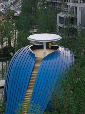 Whale Gate Henan China pavilion design