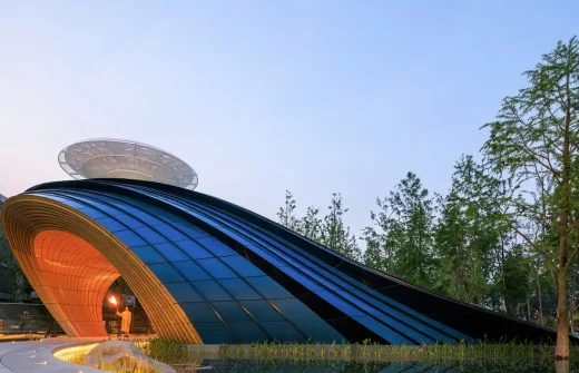 Whale Gate Henan China pavilion design