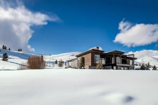 White Clouds House Idaho USA architecture