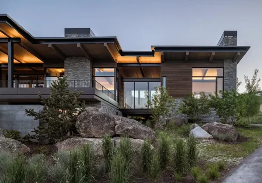 White Clouds House Idaho USA