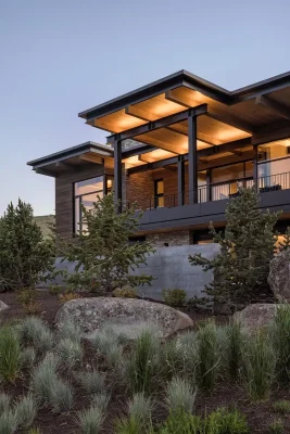 White Clouds House Idaho USA
