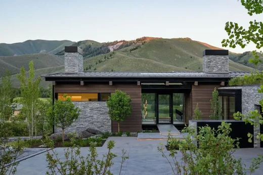 White Clouds House Idaho USA residence design