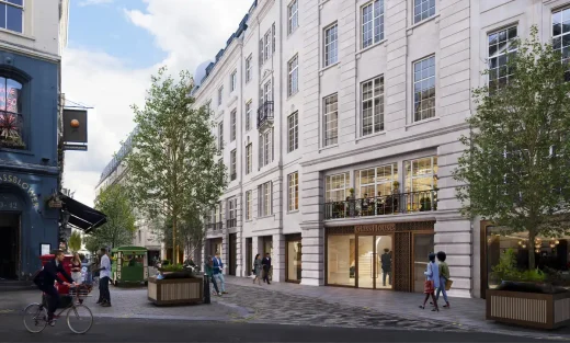 21-29 Glasshouse Street Crown Estate West End development
