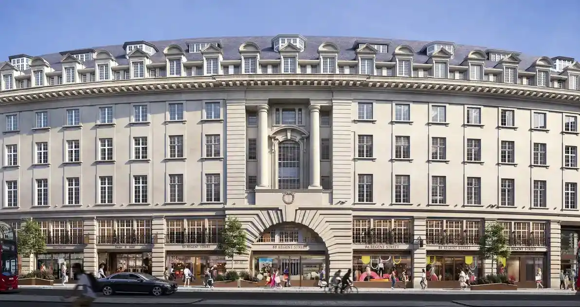 21-29 Glasshouse Street London property design