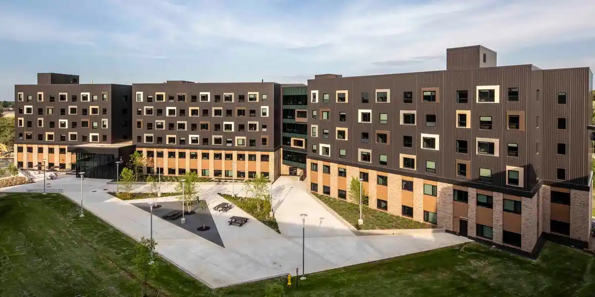 Arcadia Flats student housing Western Michigan University, Kalamazoo, USA