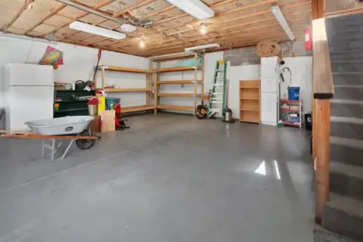 Architectural details to maximize basement light and safety