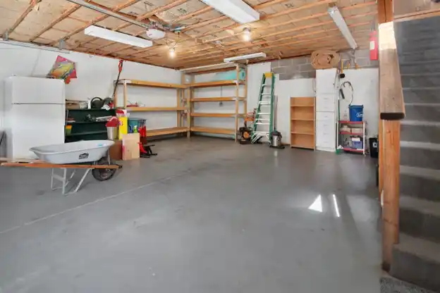 Architectural details to maximize basement light and safety