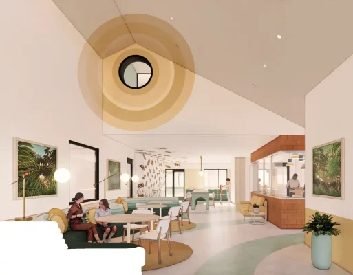 Austin Angels building design by Michael Hsu Office of Architecture