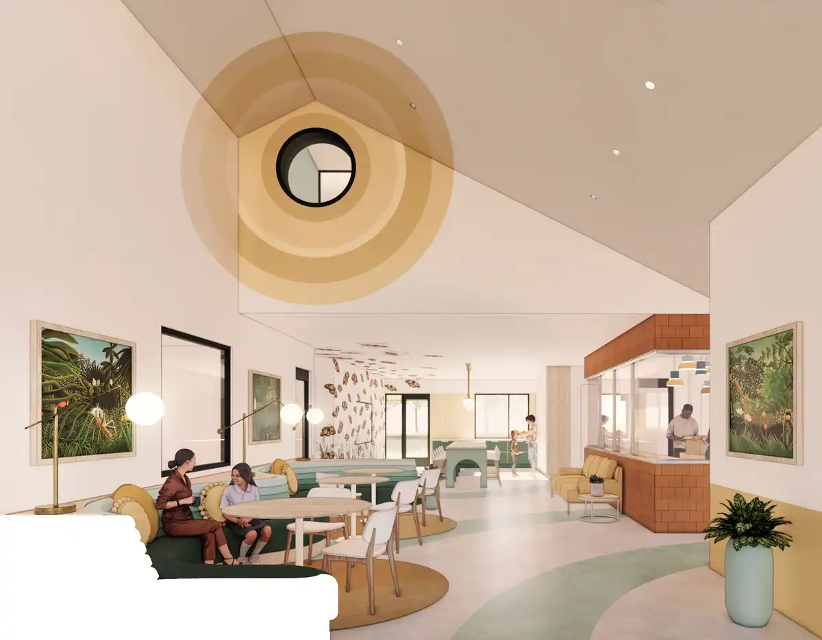 Austin Angels building design by Michael Hsu Office of Architecture