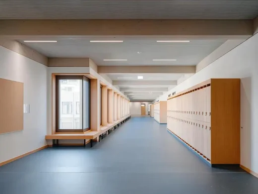Collège Rousseau building Extension Geneva Switzerland
