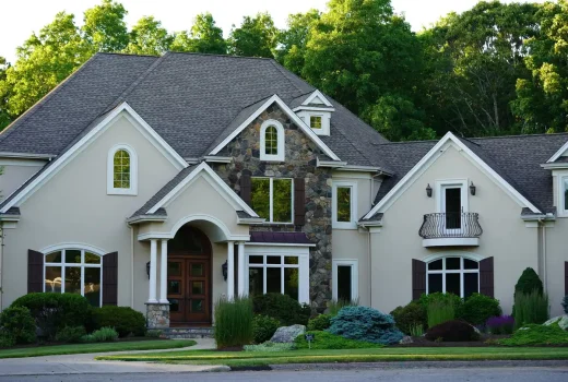 Contemporary custom home architecture design
