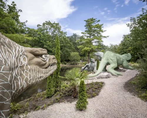 Crystal Palace Park Geological Park and Dinosaurs