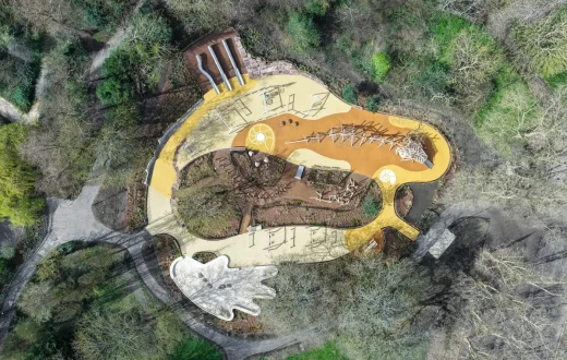 Crystal Palace Park Playground aerial view