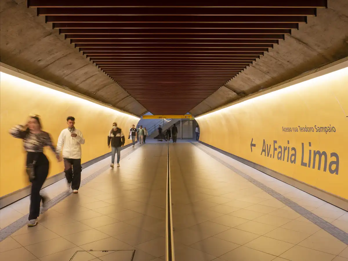 Estação Faria Lima São Paulo, SP, Brasil