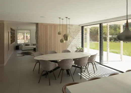 Garden House St Andrews dining interior space