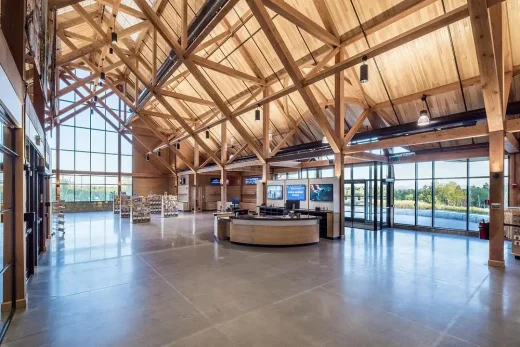 Gateway Center Acadia National Park Maine USA architecture