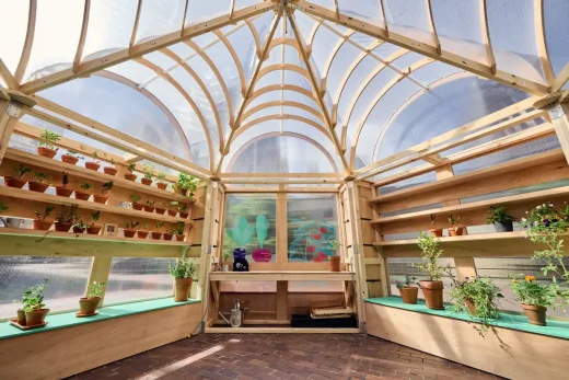 Greenhouse Pavilion Barbican London England