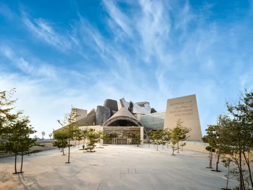 Guggenheim Abu Dhabi building, Saadiyat Island, UAE