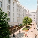 Hans Crescent Knightsbridge public realm design