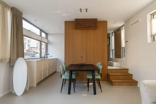 HIMACS transforms a houseboat in Amsterdam Holland