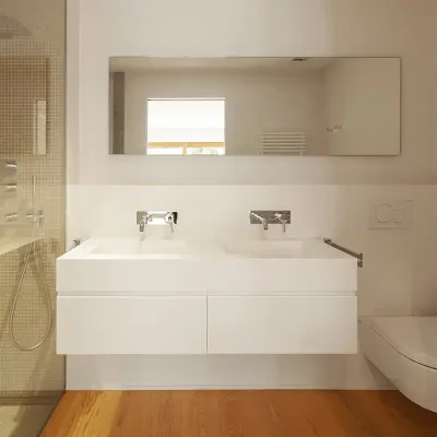 Wash basin selection in large-scale construction projects
