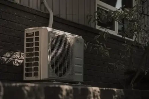House HVAC installation building