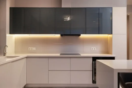 London house kitchen refurb style
