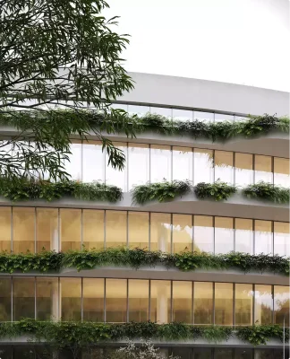 Sustainable Office Tower Manchester building