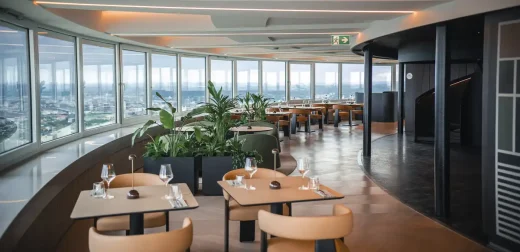 Milky Way dining restaurant, Vilnius TV Tower