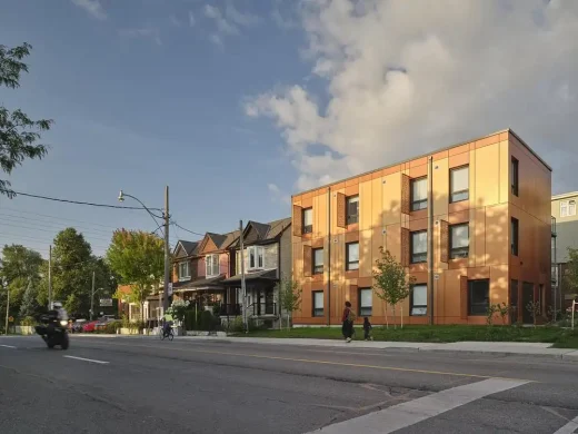 Ossington Avenue Housing Toronto Ontario Canada