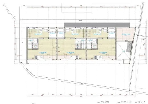 PALETTE Ishikawa apartments Japan building plan layout