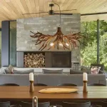 Percy Lake Cottage, Ontario home interior design, Canada