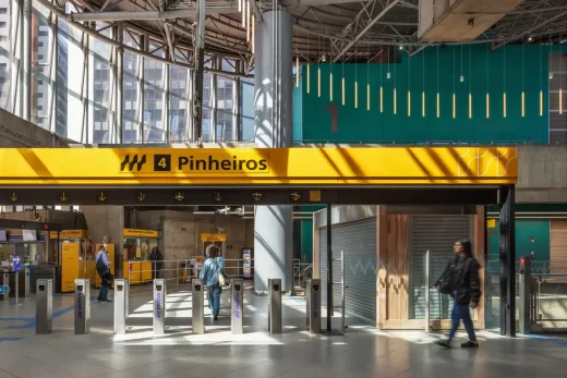 Pinheiros and Faria Lima stations Retrofit São Paulo