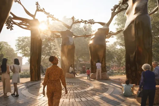 ROOTED in Charlottesville, Virginia Public Art, USA