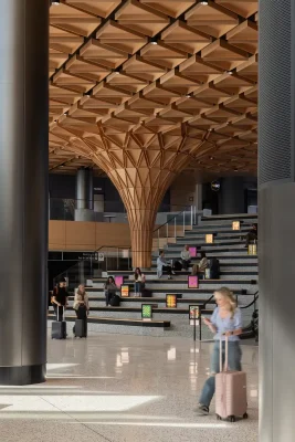 Seattle-Tacoma International Airport C Concourse Expansion, WA, USA