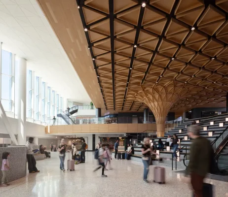 Seattle-Tacoma International Airport C Concourse Expansion, WA, USA