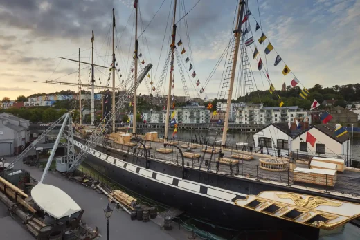 SS Great Britain Experience, Bristol Dockyards, England building