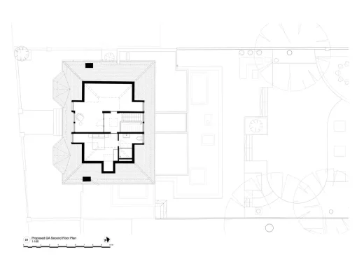 Stanford Villa in Hove home second floor plan layout