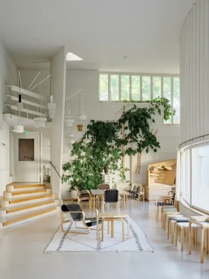Studio Aalto, Helsinki, interior