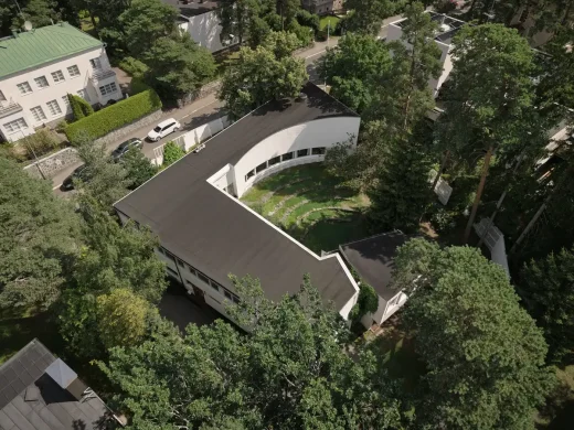 Studio Aalto, Helsinki, Finland aerial view