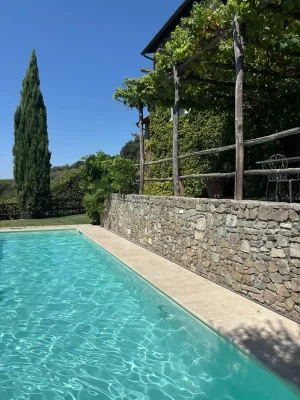 Sustainable Swimming Pool Tuscany Italy