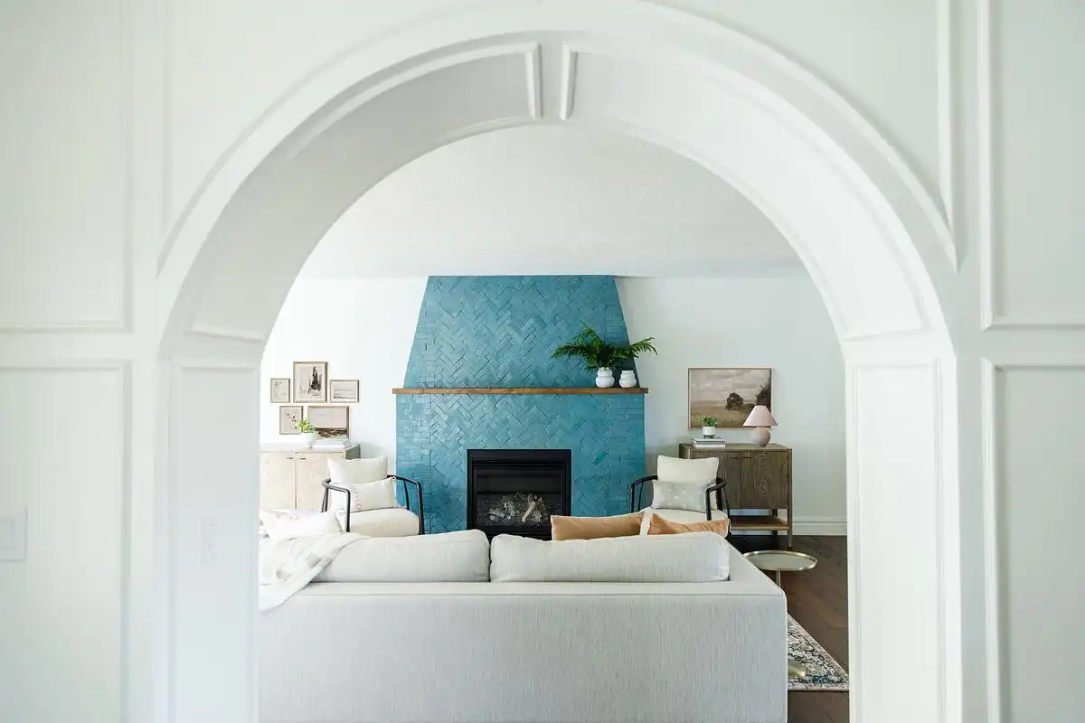 Teal Cottage Utah USA residence interior