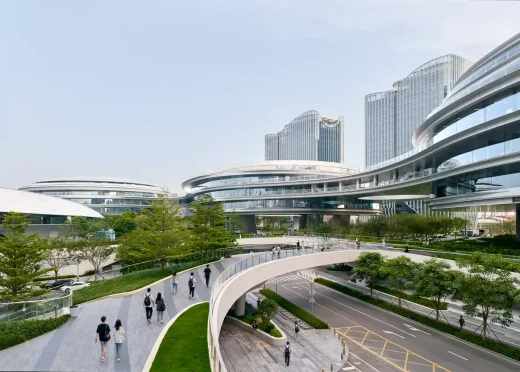 Tengyun Center Shenzhen Tencent Campus Buildings, China