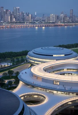 Tengyun Center Shenzhen Tencent Campus Buildings, China