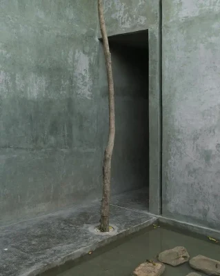 The Green Brutalist Grotto Yucatán Mexico