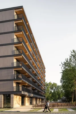 Valckensteyn Rotterdam timber residential building