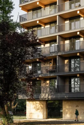 Valckensteyn Rotterdam timber residential building
