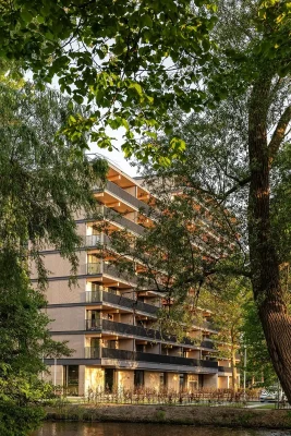 Valckensteyn Rotterdam timber apartment building